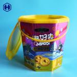 Large Gallon 1.96 IML Bucket 8250 ML Plastic Huge Plastic Cookie Containers