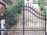 School / Park Contemporary Iron Gates Eco Friendly Rodent Proof 2m Height