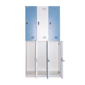 China Office Home Metal Filing Storage Locker 6 Doors Steel Cabinets factory