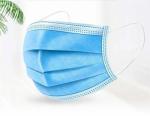Three Layers Medical Protective Mask , Blue Disposable Medical Face Mask