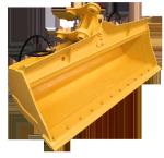 Flexible Tilting Ditching Bucket Construction Machinery Parts Power Tilt