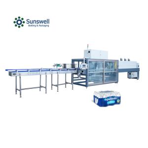China High Speed Energy Drink PET Bottle Film Shrink Wrapping Machine Packing Bottled Pure Water PE Shrink Wrapping Machine on sale