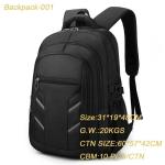 Custom Color Men Business Casual Laptop Backpacks Polyester Sport Bags OEM ODM