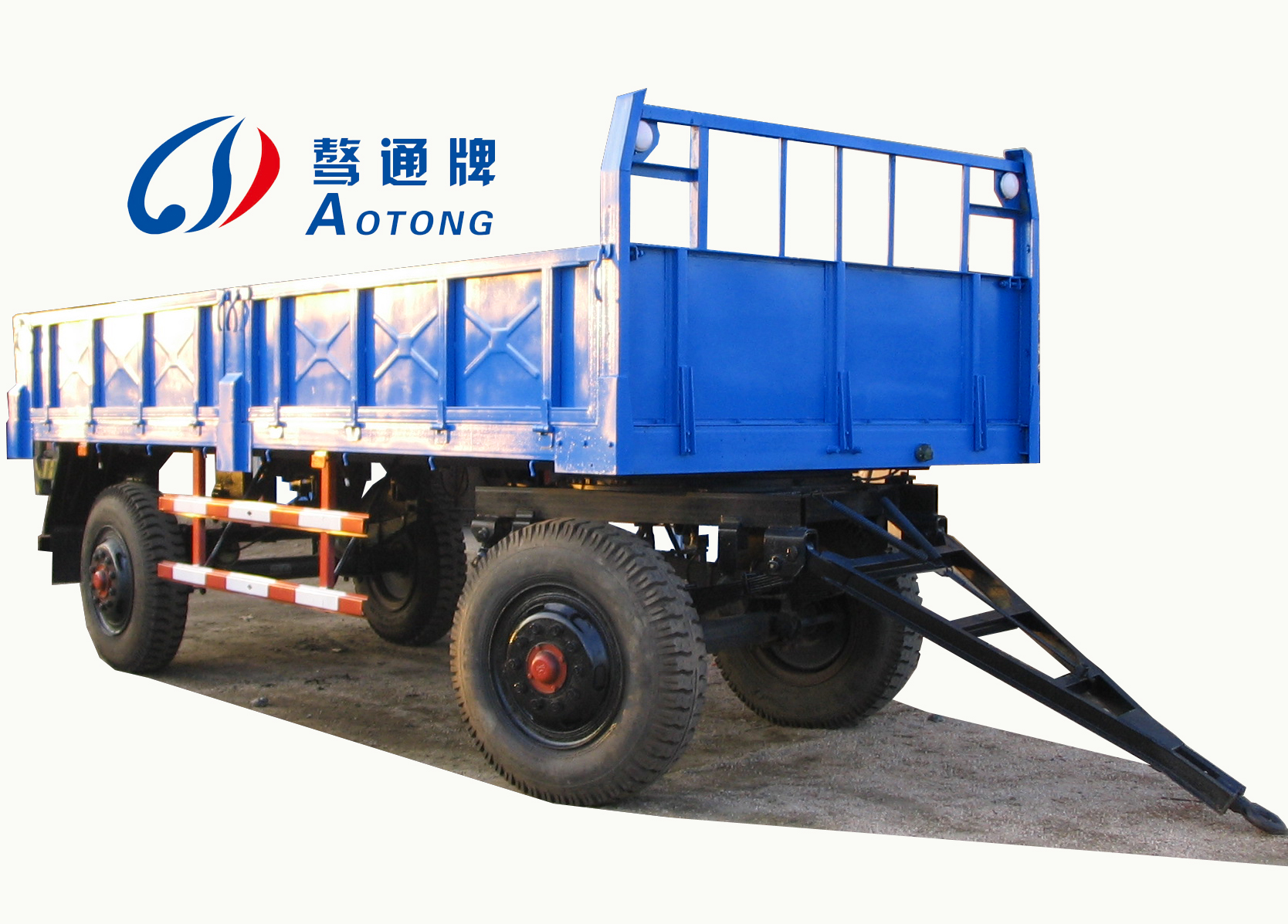 13 Ton Capacity Axle Small Mini Tractor Trailer for Walking Tractor