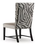 Tufted Grey Linen Wooden Dining Chair Malaysia,Simple Dining Chair,Armless