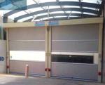 Stainless Steel 5.5KW Sew Motor PVC Roller Shutter Doors
