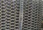 Stainless Steel 2080 Spiral Wire Mesh Conveyor Belt Heat Resistant 1050 Degree