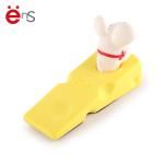 Non Phthalate Pvc Animal Shaped Door Stops , Mouse Door Wedge For Kids ODM