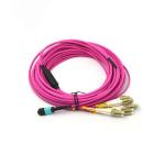0.5M Mutilmode OM1 OM2 OM4 MPO LC DX Fanout Cable
