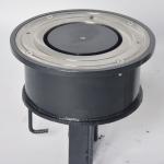 1000±5mm Height Above Ground Retractable Bollards for Park and Recreation Areas
