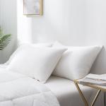 Five-Star Hotel Bedding Part NECK Feathered Velvet Pillow Core for Comfortable