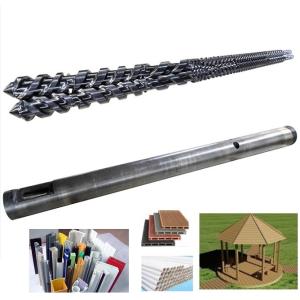 Theysohn Extruder Screw And Barrel For Pvc Pipe / Wpc / Profile