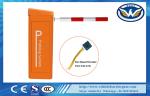 High Strength Adjustable DC 24V Servo Motor Toll Barrier Gate For Highway