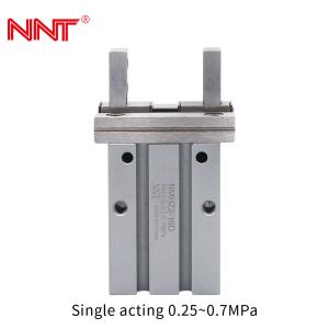 China OEM Parallel Pneumatic Gripper , NMHZ2 Air Gripper Pneumatic Cylinder factory
