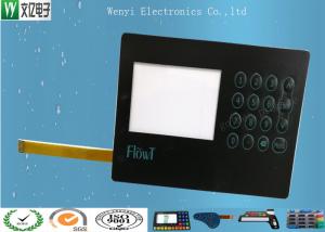 China 0.5 Mm Pitch Embossing Membrane Switch , Double Side Membrane Switch Keypad factory