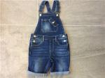 Dark Wash Kids Denim Jeans / Denim Dungarees Shorts TW81539 TW81540