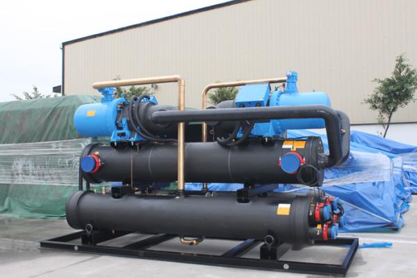 Residential Air Conditioning Heat Recovery Unit Screw Water Cooled Chiller 90