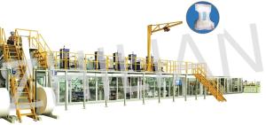 China Ultra Thin Diaper Manufacturing Machine With Stable Speed factory