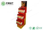 Recyclable Retail POP Floor Display Custom Logo Printed Cardboard Display Stand