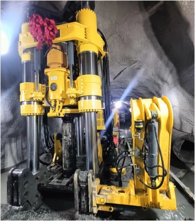 4300Kn Maximum Thrust Mining Raise Borer for Guide Hole Drilling Operations KDTJ