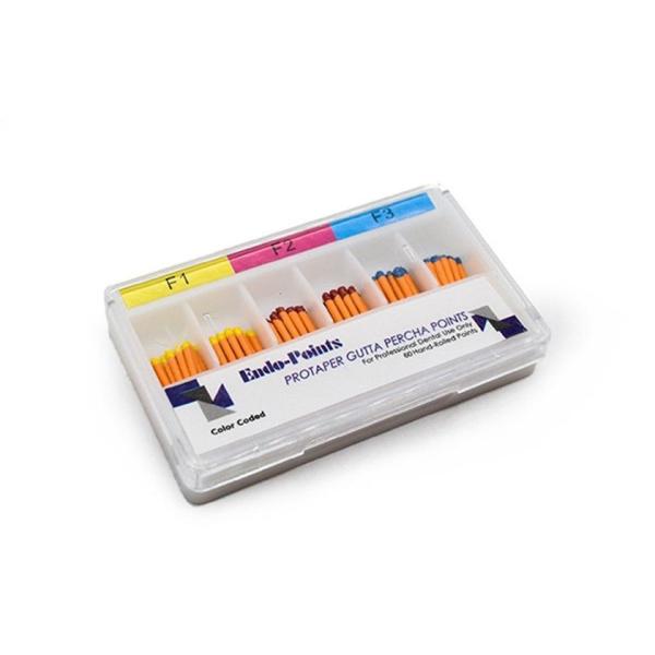 Disposable Dental Gutta Percha Points , Dental Absorbent Paper Points