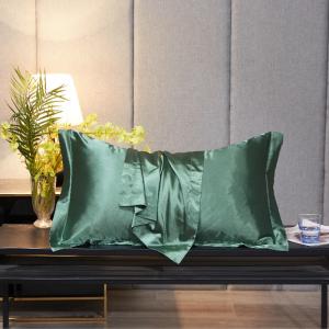 China Natural 19mm Bedsure Custom Satin Pillowcase For Wrinkles Colorful factory