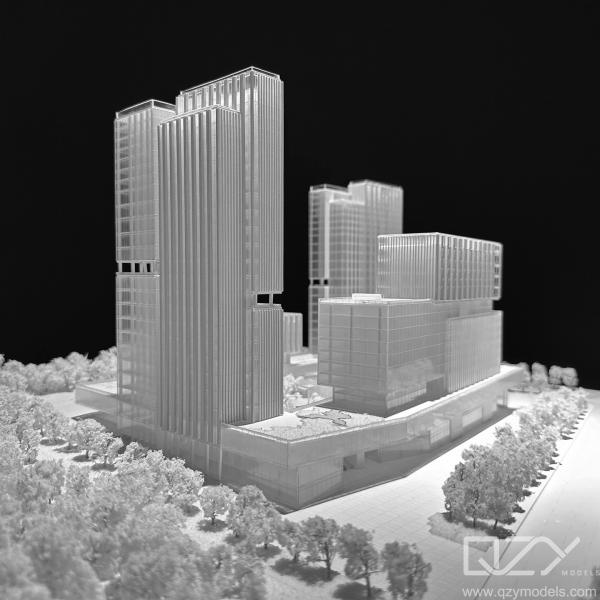 China 1/500 HSA Architectural Concept Model Guangzhou Knowledge City Project 100KG factory