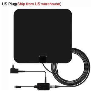 China Support 4K 1080p &amp; All Older TV's for Indoor Powerful HDTV Amplifier Antenna 12ft Coax Cable for Signal Booster factory