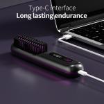 Portable Cordless Hair Straightening Brush 35W Fast Heating Type-C With Negative
