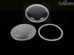 Round LED Lens Cap High Diaphaneity For 80W LED Warehouse Light