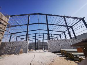 China Environmental Protection Prefabricated Light Steel Structure Industrial Chicken Cage, Pig Slaughterhouse factory
