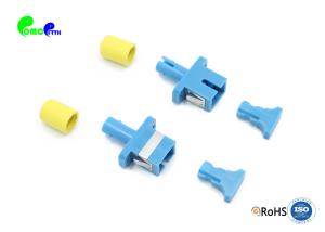China Fiber Optic Adapter SC UPC Female - ST UPC Female SX With Blur Color Plastic Hybrid factory