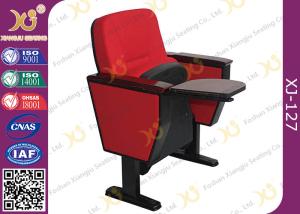 China Metal Frame Auditorium Church Hall Chairs Space Saving Size 890mm * 700mm * 580mm factory