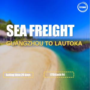 China International Sea Freight From Guangzhou To Lautoka Fiji Direct Sailing factory