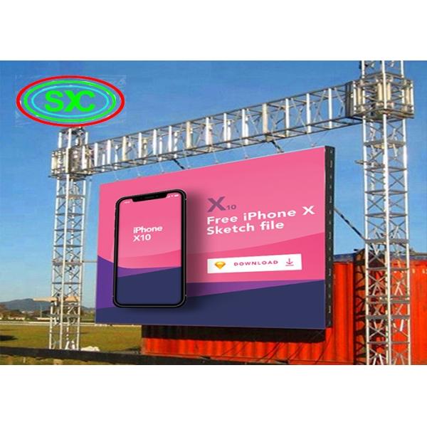 P4 Die-Cast Aluminum Cabinet SMD2121 Rental LED Display 256x128mm 3 Years Warranty