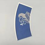 Customized Printing Paper PE Coated Paper Cup Fan Good Compression And High