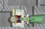 Low Water Head Bulb Hydro Turbine / Bulb Water Turbine / Tubular turbine with