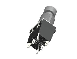 China Plastic ON ON Guitar Pedal Footswitch For Musical Instruments SF14021M factory