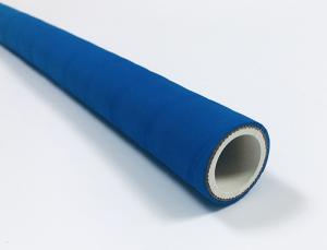 China Suction And Discharge Hose Flexible Blue Rubber Hose Milk Food FAD Grade factory