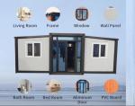 3- 20 ft 40 ft 3 bedrooms Luxury Collapsible Expanding Container Home House