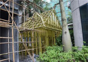 China Sound Insulation Slope Roof Villa Light Steel Gauge House With Wall Board factory