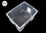 Lightweight Collapsible Plastic Crate Stackable 700 * 480 * 380mm 100 Litre