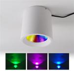Commercial Indoor Ceiling LED Downlight 60w Surface Mounted Cylindrical Spot