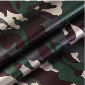 China Versatile Camouflage Faux Leather Handbag PU Imitation Leather Cotton Velvet factory