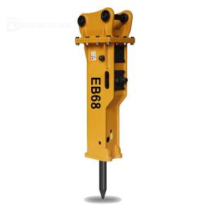 China EB68 Hyadraulic Jack Hammer For 4-7 Ton Excavator Equipment Silence Type Top Mounted Breaker factory