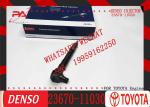 Diesel Fuel Injector 23670-11030 Common Rail Fuel Injector 2367011030 For Toyota
