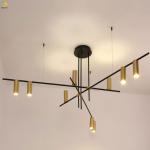 Home/Hotel Metals Art Gold Black E27 Application Nordic Pendant Light