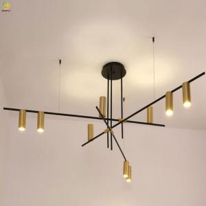 China Home/Hotel Metals Art Gold Black E27 Application Nordic Pendant Light factory
