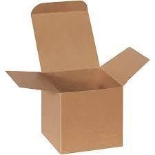 100% Recycled Paper Top Tuck Folding One Piece Corrugated Packaging Gift Boxes