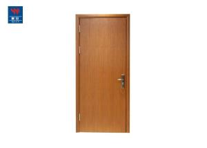 China Modern Hotel Hospital Interior Security Double Fire Rated Wood Door factory